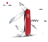 Couteau personnalisé suisse SPARTAN de poche - taille moyenne - Rouge