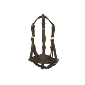 Licol pour veau 8/10 mois - cuir double épaisseur - 5 réglages