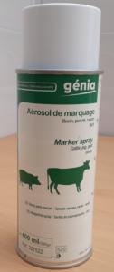 Bombe marqueur 400 ml - VERT