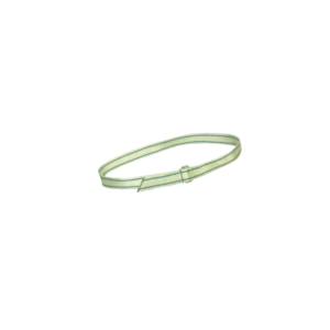 Collier pour alimentation programmée - 2 mailles soudées